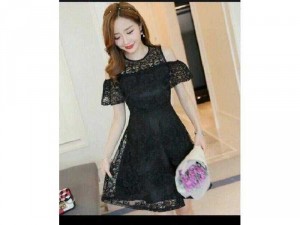 Đầm ren 3 lớp