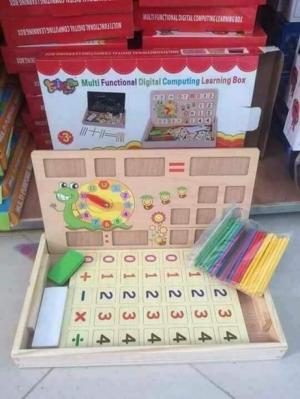 Bảng gỗ học toán