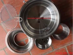 Cấu tạo các bộ phận bếp nướng than âm bàn hút âm HQ01.