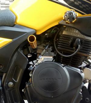 Moto Rebel CBR 125c 1 chủ nguyên zin mới 95% xe 3 thắng đĩa phanh an toàn 2 máy tiếng pô ấm xe máy êm