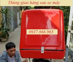 Thùng giao hàng, thùng ship hàng sau xe máy