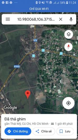 Bán đất đường trương Thị Kiện, xã Thái Mỹ, Củ Chi diện tích 5925 mét vuông