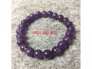 Vòng tay đá thạch anh tím 3