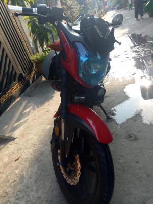 Bán xe Moto Nutos 125c màu đỏ -đen bstp mới 95% nguyên zin, xe nhà xài kỹ bảo dưỡng thay nhớt định kỳ