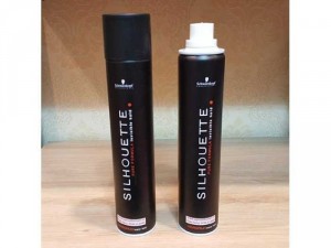 Gôm xịt tóc silhouette