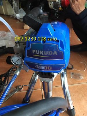 Máy phun sơn nước Fukuda 4900, công nghệ Nhật, hàng chính hãng