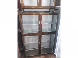 Tủ nhôm kính 1m