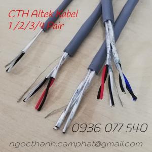 Cáp tín hiệu vặn xoắn, cáp âm thanh