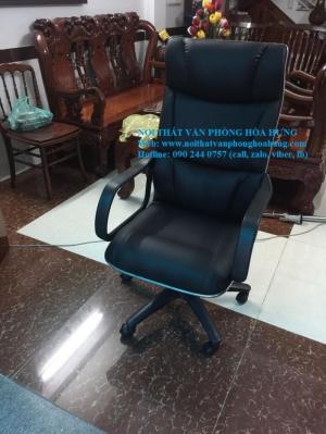 Ghế Giám Đốc Màu Da Đen Cao Cấp- Bh 12 Tháng