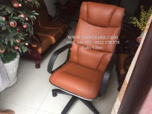 Ghế Giám Đốc Màu Da Bò Cao Cấp - Bh 12 Tháng