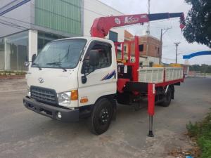 Xe Tải Hino 5 Tấn Gắn Cẩu
