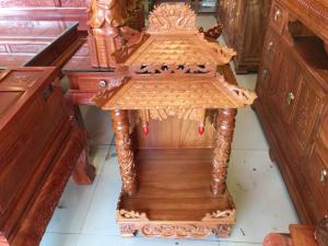 Bàn thờ ông địa căm xe mái ngói 50