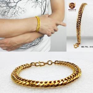 Lắc tay kiểu dây xích cổ điển cho nam và nữ