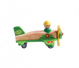 Máy bay quân sự cỡ nhỏ đồ chơi bằng gỗ