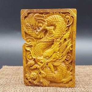Bật Chief vỏ gỗ khắc 3D hình rồng CF1049