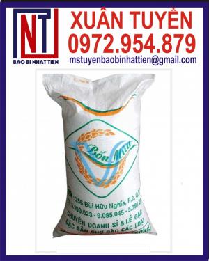 Cung cấp bao gạo ghép màng hoặc tráng nhựa PP