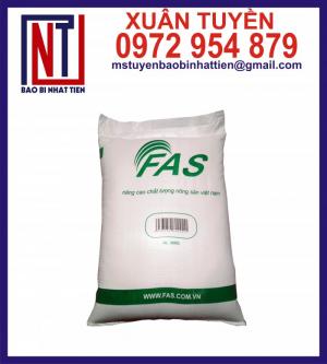 Cung cấp bao gạo ghép màng hoặc tráng nhựa PP