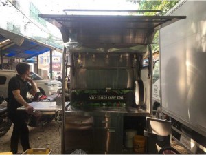 Cần bán xe nước takeaway vending hiện đại inox dày 4ly