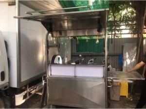 Cần bán xe nước takeaway vending hiện đại inox dày 4ly