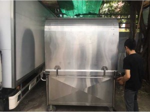 Cần bán xe nước takeaway vending hiện đại inox dày 4ly