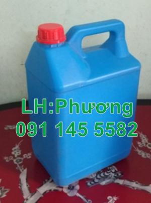 Can nhựa 5 lít đựng axit, giá can nhựa 4 lít đựng xà bông, mua lẻ can nhựa 2 lít đựng hoá chất