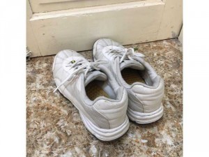 Thanh lý đôi giày thể thao nam Adidas, đã khâu, còn khá tốt, đc tặng đôi mới nên thanh lý cho bạn nào cần, cỡ 42