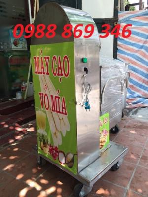 Máy cạo vỏ mía bán tự động