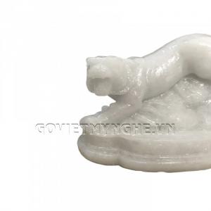 Tượng Đá Trang Trí Hổ Phong Thủy - Đá Non Nước - Kích thước: Dài 11 cm x Rộng 6cm x Cao 7.5cm . Giá : 150.000₫