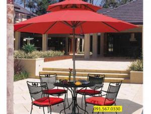 Ô dù cafe vải hàn quốc thanh lý giá rẻ tphcm-pt