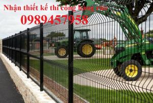 Gia công hàng rào nhà máy, hàng rào biệt thự, hàng rào viện bảo tàng