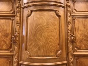 Tủ thờ gỗ gỏ đỏ trơn phệ