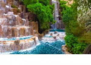 Tranh làng quê - gạch tranh 3d phong cảnh