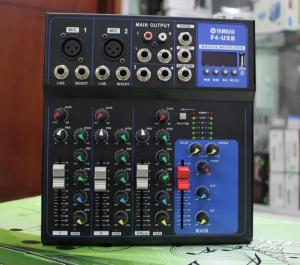Mixer karaoke bluetooth YAMAHA F4-USB mẫu mã đẹp nhỏ gọn