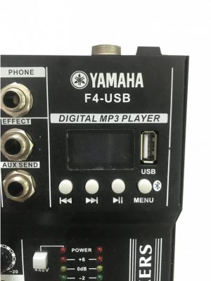 Mixer karaoke bluetooth YAMAHA F4-USB là dòng sản phẩm mới của YAMAHA,