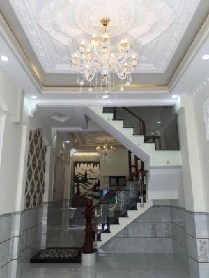 Bán nhà sổ hồng riêng đường 49, phường Hiệp Bình Chánh, Thủ Đức đúc một trệt, ba lầu