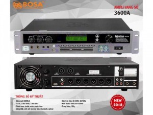 Amply Vang Số Karaoke BOSA 3600A