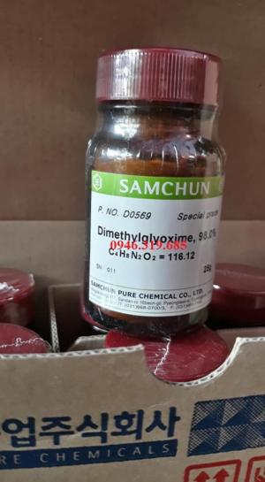 Diacetyldioxime , Dimethylglyoxime, C4H8N2O2, Samchun , Hàn Quốc , 95-45-4