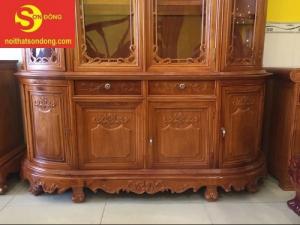 Tủ rượu mặt cong thiết kế đẹp tại Tiền Giang