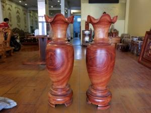 Cặp lục bình cao 1m2, vân đẹp