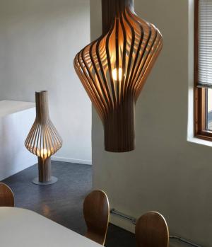 Đèn thả trần độc đáo chất liệu hdf lắp ráp jonnydecor