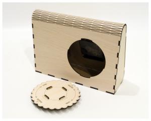 Đồng hồ để bàn có khung hình trang trí làm quà tặng jonnydecor