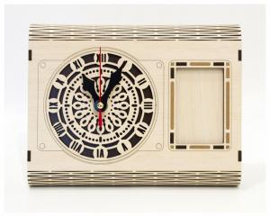 Đồng hồ để bàn có khung hình trang trí làm quà tặng jonnydecor