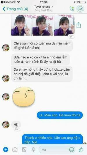 Feedback khách dùng sản phẩm