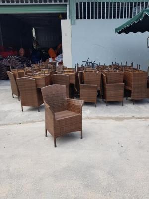 Bàn ghế mây cafe cao cấp giá rẻ nhất sài gòn