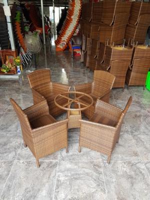 Bàn ghế mây cafe cao cấp giá rẻ nhất sài gòn