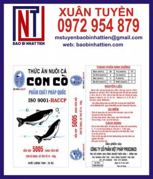 Cung cấp bao bì thức ăn ngành thủy sản