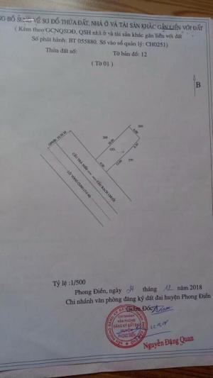 Bán Nền Mặt Tiền Đường Lộ Vòng Cung P. An Khánh Q, Nih Kiều Cần Thơ