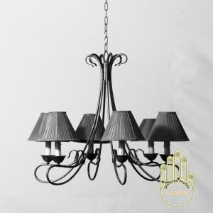 Đèn chùm sắt cổ điển Châu Âu