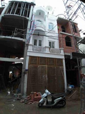 bán nhà vườn điều, tân quy, 4,3x13m, giá bán 6,8 tỷ, trệt, 3 lầu