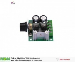 Mạch Điều Khiển Tốc Độ Động Cơ DC 10A 12-24V PWM